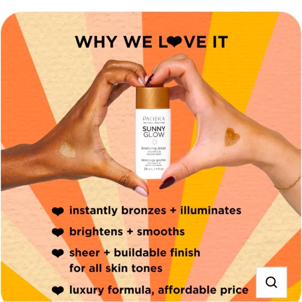 Pacifica Sunny Glow Bronzing Drops - Brown (BNIB)